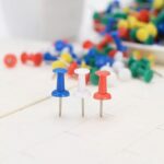set of office push pin